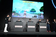 「僕のヒーローアカデミア ULTRA RUMBLE」ステージイベントの様子。