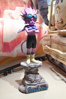 バンダイナムコエンターテインメントのブースに展示された「SAND LAND」のベルゼブブ。