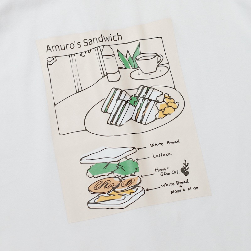 「ZERO STAR『名探偵コナン』Tシャツ ホワイト / 安室透」