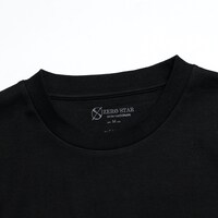 「ZERO STAR『名探偵コナン』VネックTシャツ ブラック / 安室透・スペードマーク」