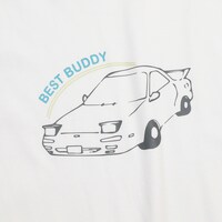 「ZERO STAR『名探偵コナン』Tシャツ ホワイト / Best Buddy」