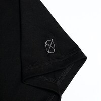 「ZERO STAR『名探偵コナン』VネックTシャツ ブラック / 安室透・スペードマーク」