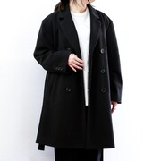 ライナー付きコートの着用例。