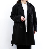 ライナー付きコートの着用例。