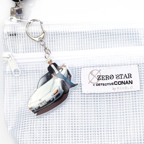 「ZERO STAR『名探偵コナン』/ アクリルキーホルダー付サコッシュ / 安室透・降谷零・バーボン」