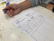 「マンガ教室・入門編」の様子。