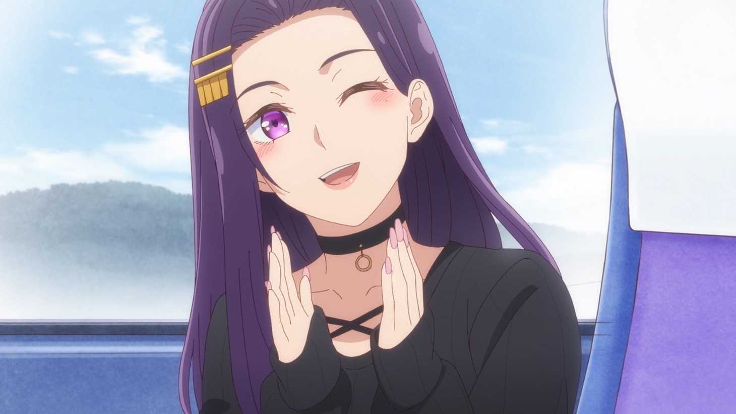 TVアニメ「道産子ギャルはなまらめんこい」秋野沙友理のキャラクターPVより。 (c)伊科田海/集英社・道産子ギャルはなまらめんこい製作委員会