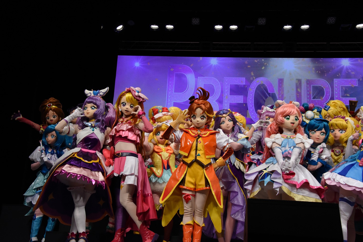 「全プリキュアパレード2023」より。
