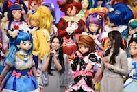 「全プリキュアパレード2023」のフィナーレステージ後。