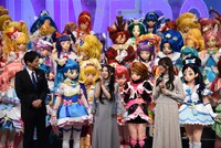 「全プリキュアパレード2023」のフィナーレステージ後。