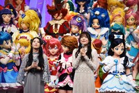 「全プリキュアパレード2023」のフィナーレステージ後。
