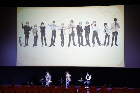 「川越ボーイズ・シング」のキャラクター一覧。一番左がラーテルだ。