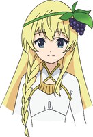 アイリス（CV：高尾奏音）の設定画。