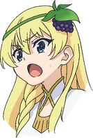 アイリス（CV：高尾奏音）の設定画。