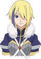 クレア（CV：矢作紗友里）の設定画。