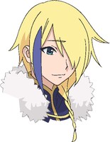 クレア（CV：矢作紗友里）の設定画。