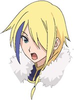 クレア（CV：矢作紗友里）の設定画。