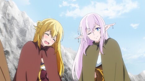 TVアニメ「真の仲間じゃないと勇者のパーティーを追い出されたので、辺境でスローライフすることにしました 2nd」PV第1弾より。