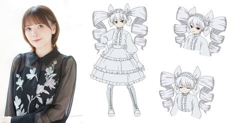 左から鬼頭明里、夜桜二刃。