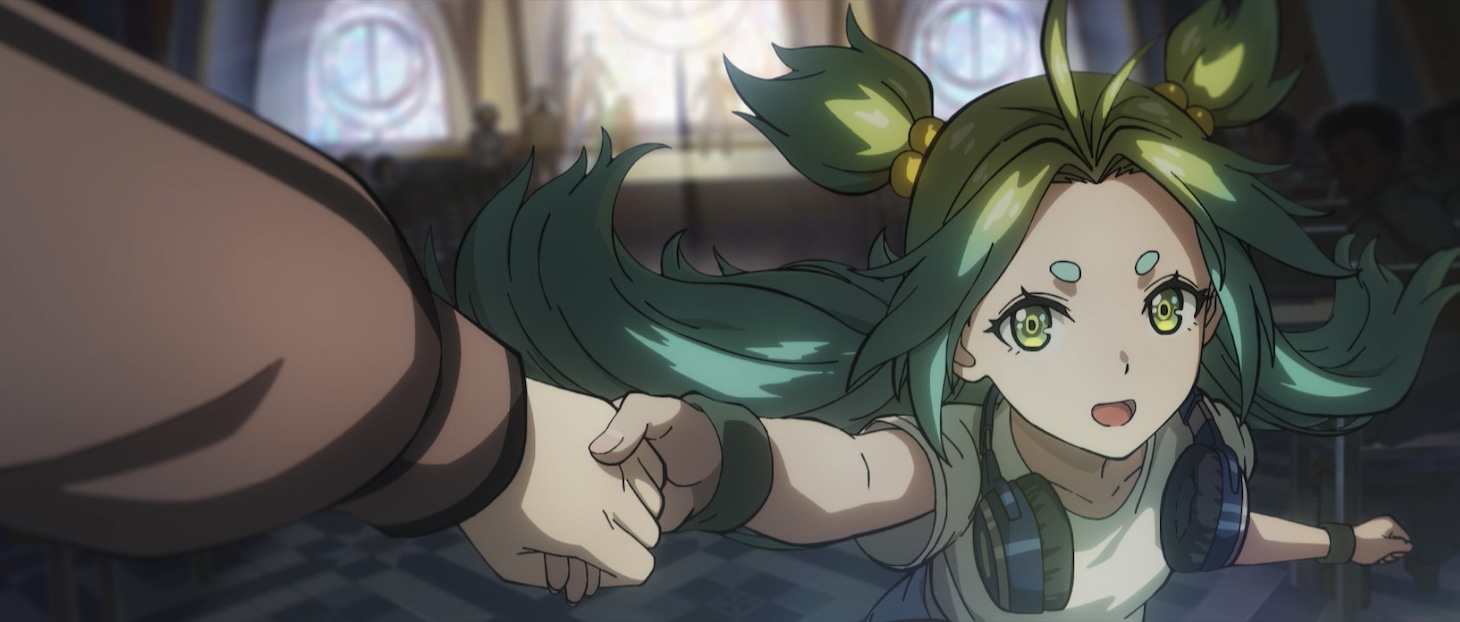 アニメ「TO BE HERO X」ティザーPVより。 (c)bilibili/BeDream, Aniplex