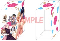 ゲーマーズの有償特典、全巻収納BOXの組み立てイメージ。