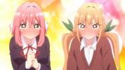 アニメ「君のことが大大大大大好きな100人の彼女」第1話より。