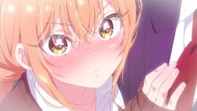 アニメ「君のことが大大大大大好きな100人の彼女」第1話より。