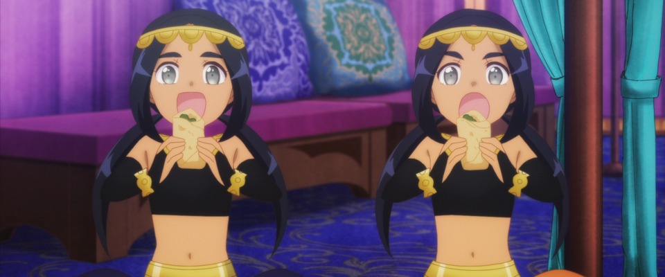 劇場版「乙女ゲームの破滅フラグしかない悪役令嬢に転生してしまった…」予告編の場面カット。 (c)山口悟・一迅社／劇場版はめふら製作委員会