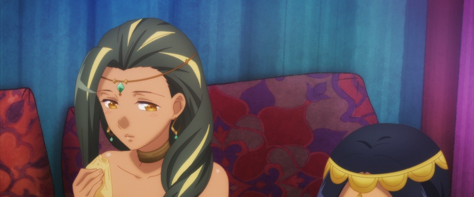 劇場版「乙女ゲームの破滅フラグしかない悪役令嬢に転生してしまった…」予告編の場面カット。 (c)山口悟・一迅社／劇場版はめふら製作委員会