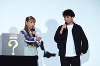 「名探偵コナン 黒鉄の魚影（サブマリン）」“ブラックボックス舞台挨拶”の様子。