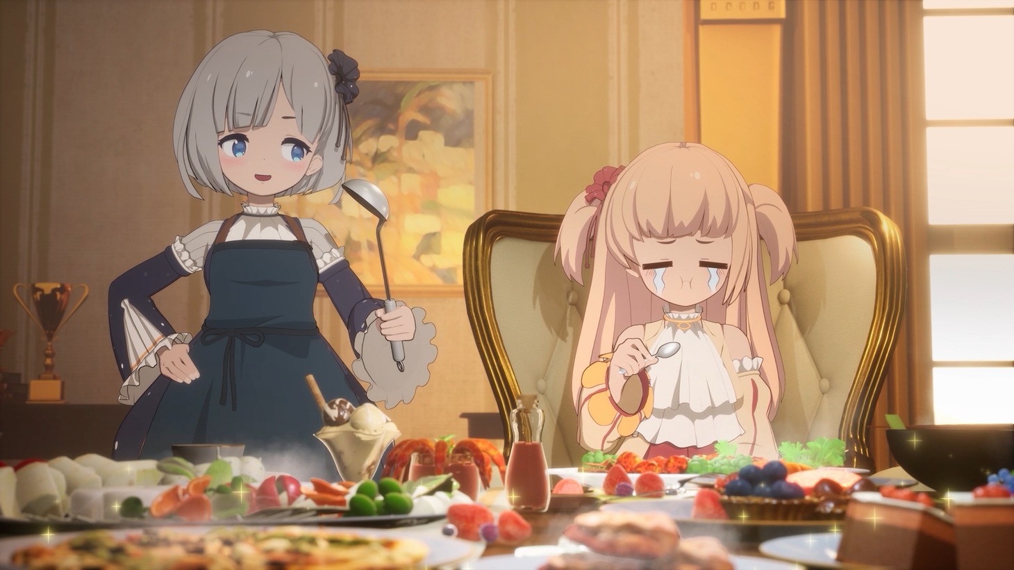 TVアニメ「攻略うぉんてっど！～異世界救います!?～」第3弾PVより。