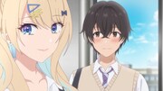 TVアニメ「経験済みなキミと、経験ゼロなオレが、お付き合いする話。」第1話の場面カット。(c)長岡マキ子・ magako/KADOKAWA/ キミゼロ製作委員会