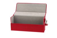 赤いラジオをイメージしたメガネケース