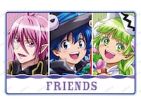 タワーレコードオンライン限定特典「描き下ろしイラスト 鈴木入間&アスモデウス・アリス &ウァラク・クララ ハロウィン ver. アクリルネームプレート」