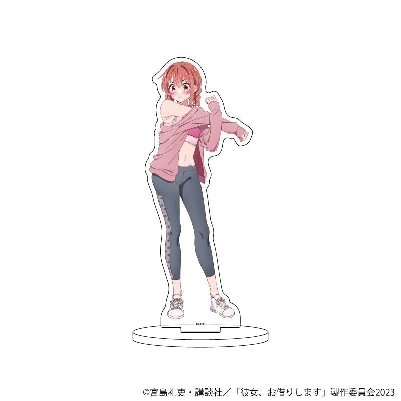 eeoくじTVアニメ「彼女、お借りします」で当たるキャラアクリルフィギュア。