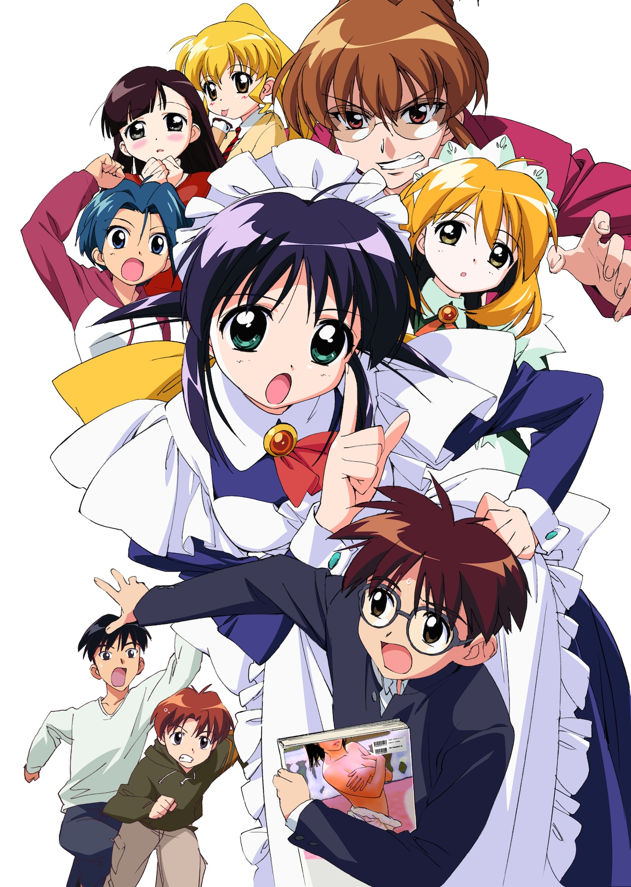 「まほろまてぃっく」 (c)中山・ぢたま/ワニブックス・まほろば家政婦斡旋所