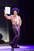 ミュージカル「のだめカンタービレ」公開ゲネプロより。内藤大希演じる奥山真澄。