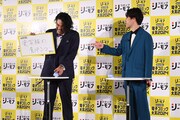 「相方が○でネクストブレイクの予感。さて、その○○とは？」に回答する盛山晋太郎。