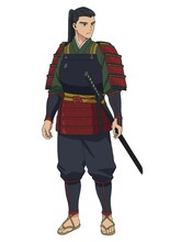 シュロー（CV：川田紳司）。東方の武器、刀を携えた実力者。ライオス達と共にパーティの一員として迷宮を探索していた。ナマリと同じく、ファリンがレッドドラゴンに食べられてしまった件をきっかけにパーティから離脱する。(c)九井諒子・KADOKAWA刊／「ダンジョン飯」製作委員会