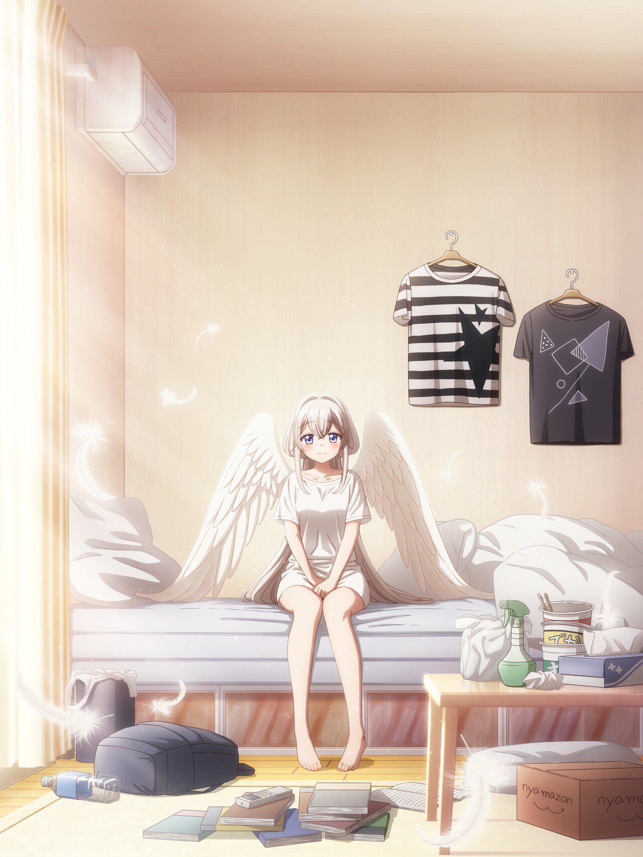 TVアニメ「ワンルーム、日当たり普通、天使つき。」キー