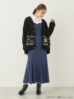 「ゲゲゲの鬼太郎ニットカーディガン」着用イメージ