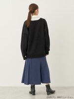 「ゲゲゲの鬼太郎ニットカーディガン」着用イメージ