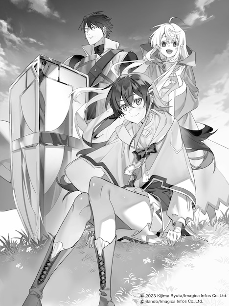 さんどによる描き下ろしイラスト。