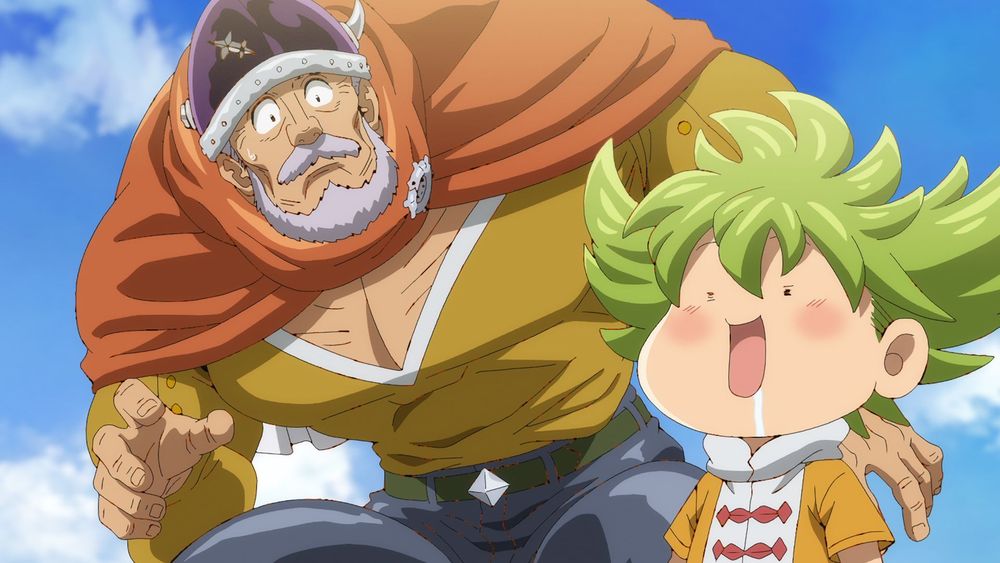 TVアニメ「七つの大罪 黙示録の四騎士」第1話「少年は旅立つ」の場面カット。