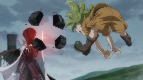 TVアニメ「七つの大罪 黙示録の四騎士」第1話「少年は旅立つ」の場面カット。