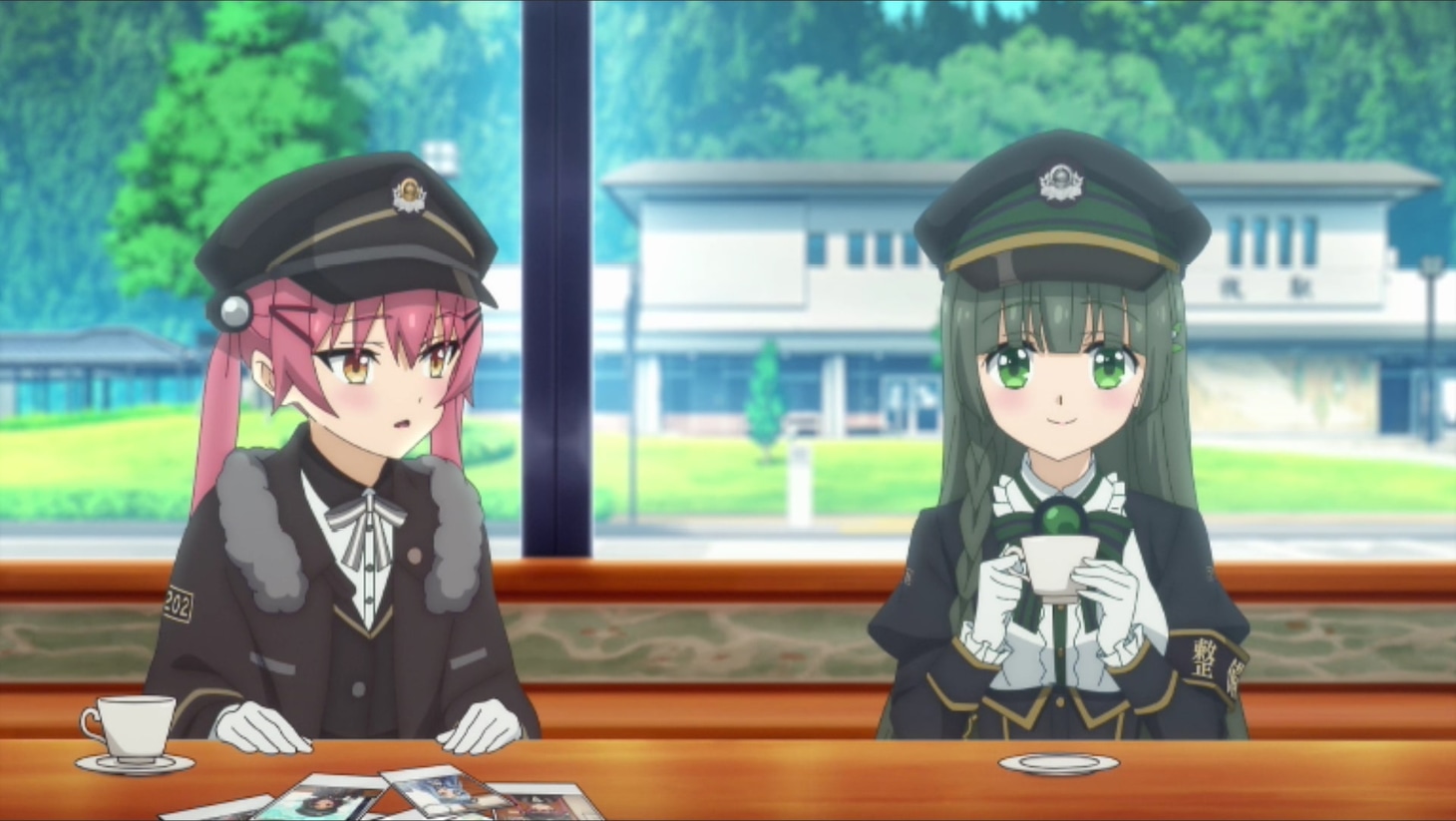 TVアニメ「レヱル・ロマネスク2」第1話の場面カット。