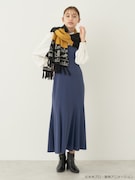 「ゲゲゲの鬼太郎ニットストール」使用イメージ