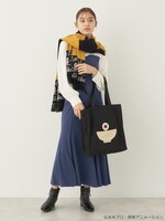 「目玉おやじ トートバッグ」使用イメージ