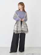 「ゲゲゲの鬼太郎ニットストール」使用イメージ