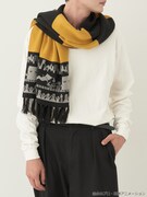 「ゲゲゲの鬼太郎ニットストール」使用イメージ